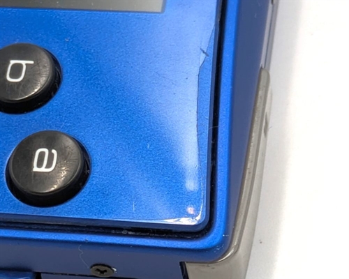 Game Boy Micro - Console - Blue - SNR MEF10201364 (B Grade) (Genbrug)